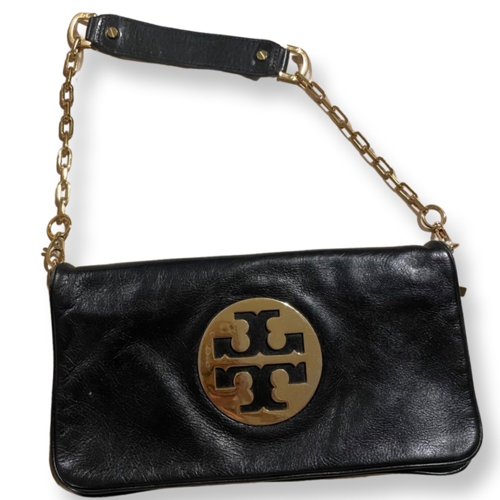 TORY BURCH fold over PURSE / CLUTCH